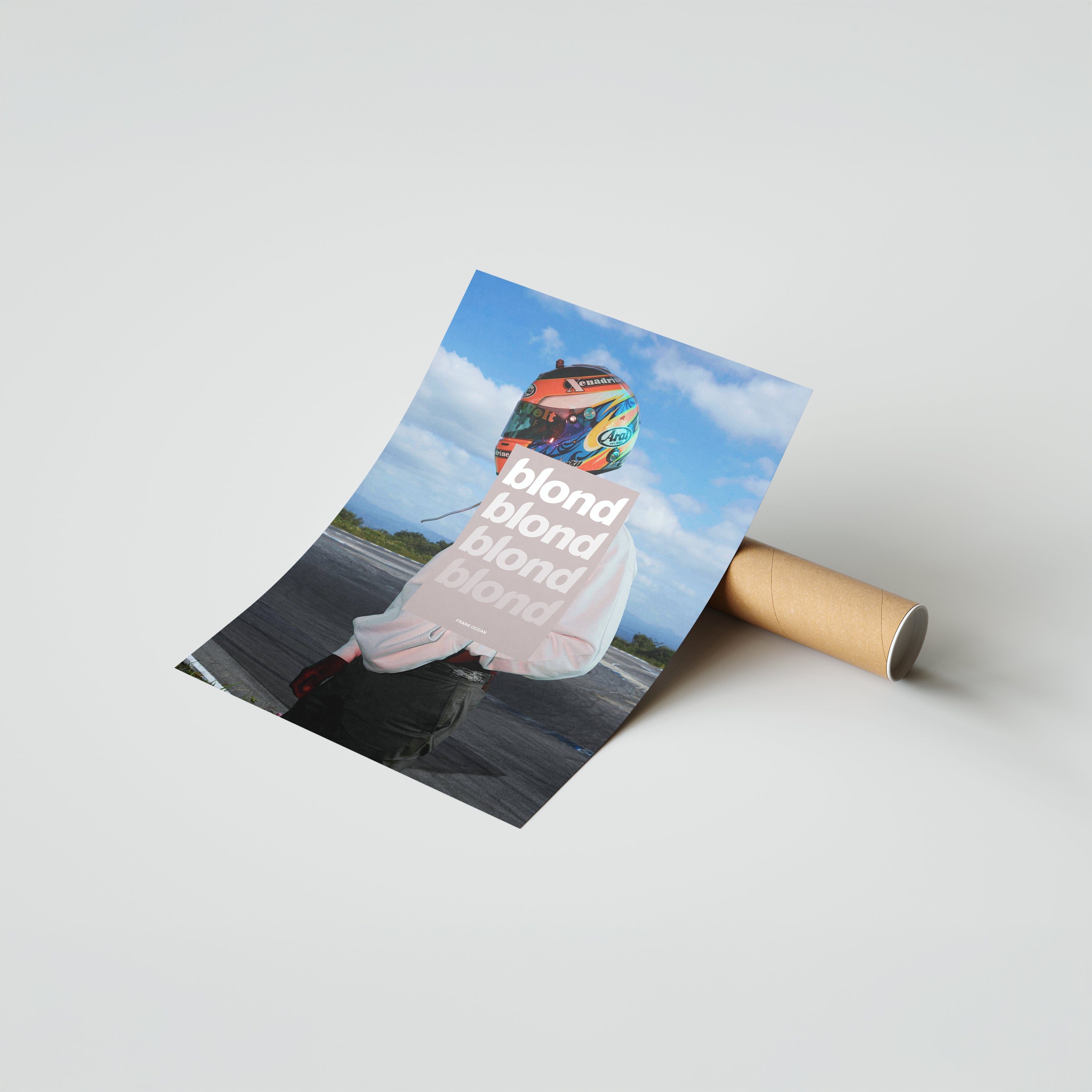 Frank Ocean Blonde Poster – Radial Posters