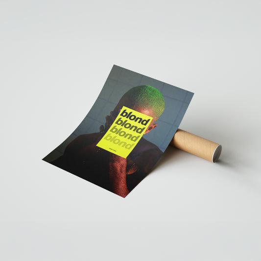 Frank Ocean Blonde Art Poster