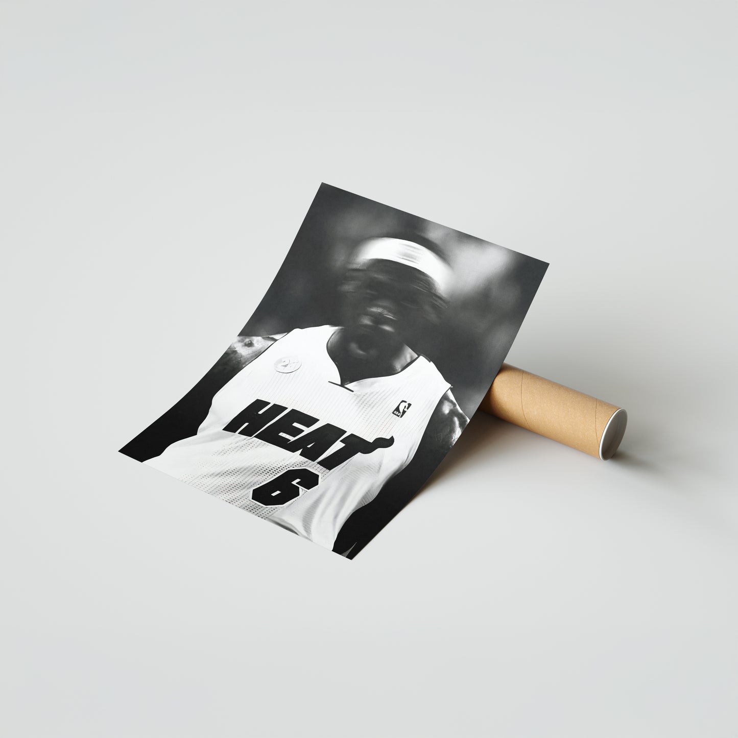 LeBron James Miami Heat Poster