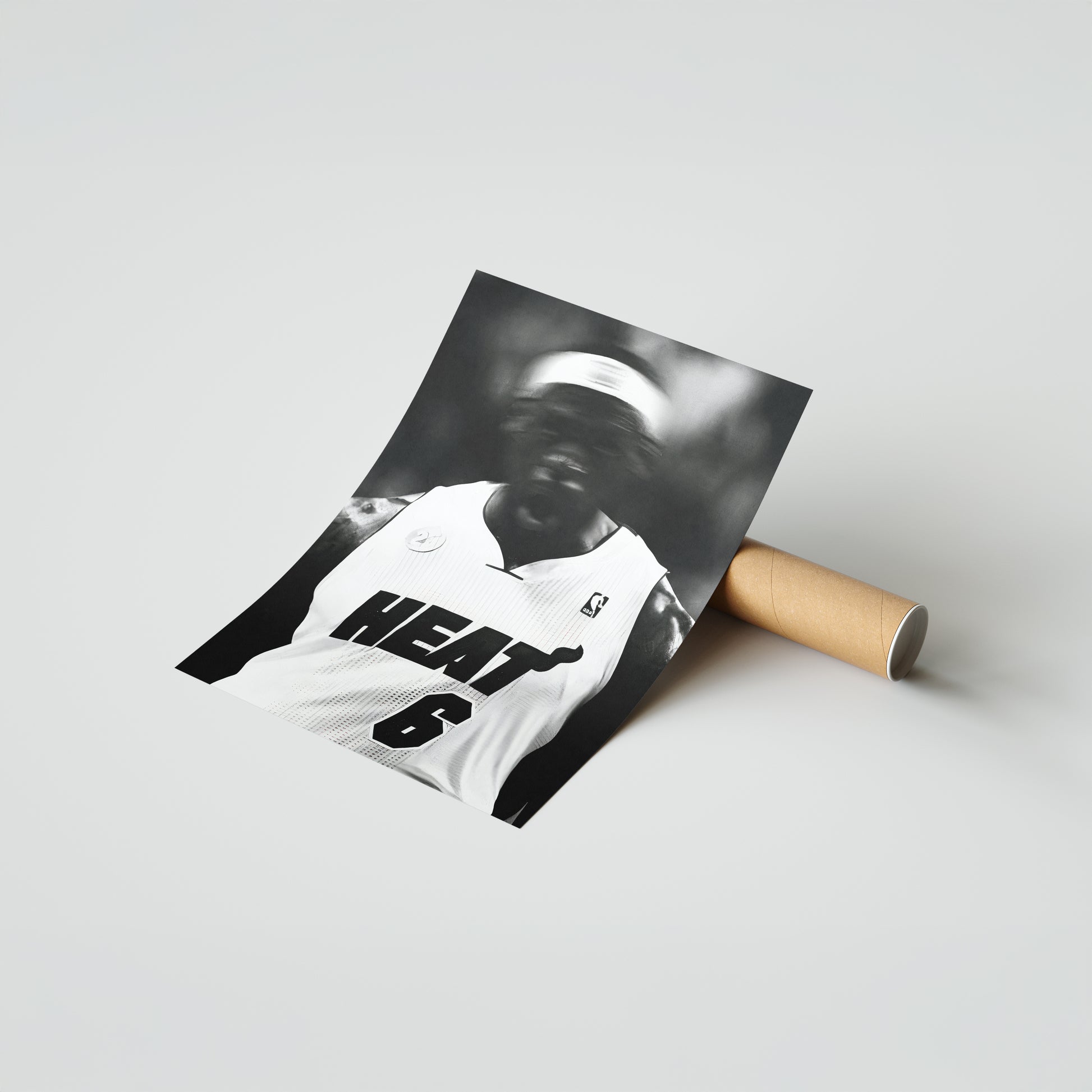 LeBron James Miami Heat Poster