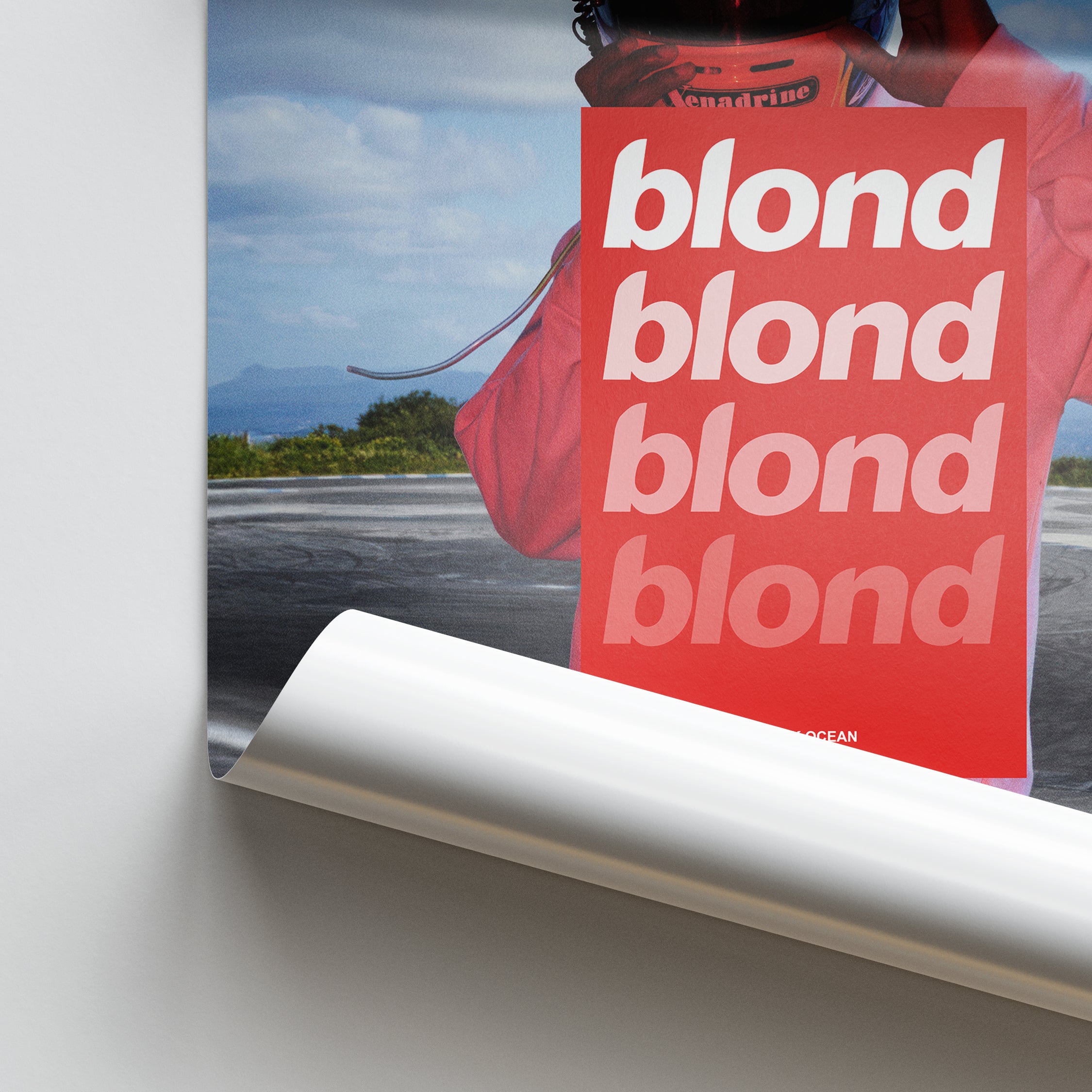 Frank Ocean Blonde Poster – Radial Posters