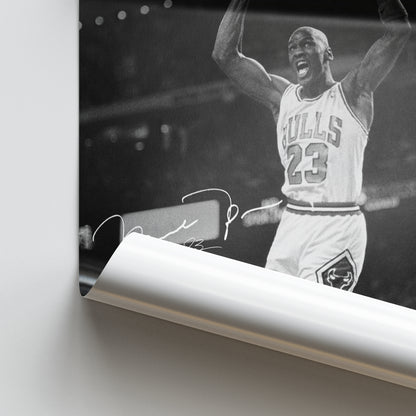 Michael Jordan Dunk Poster