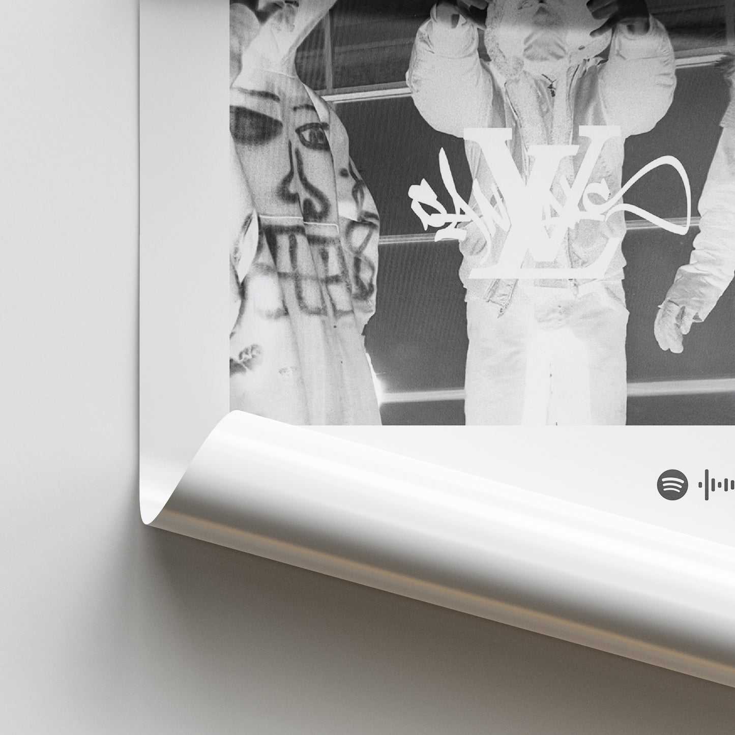 EsDeeKid fakemink Rico Ace LV Sandals Poster