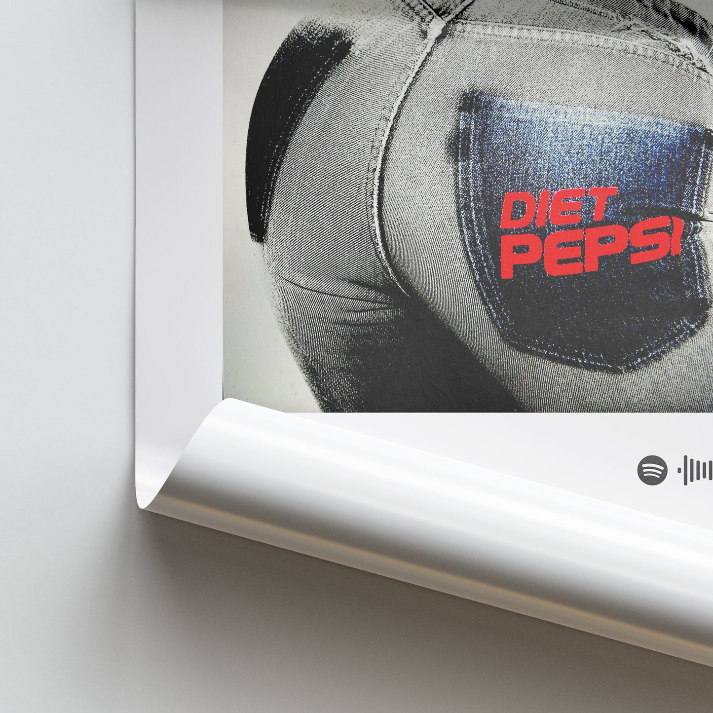 Addison Rae Diet Pepsi Poster