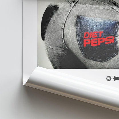 Addison Rae Diet Pepsi Poster