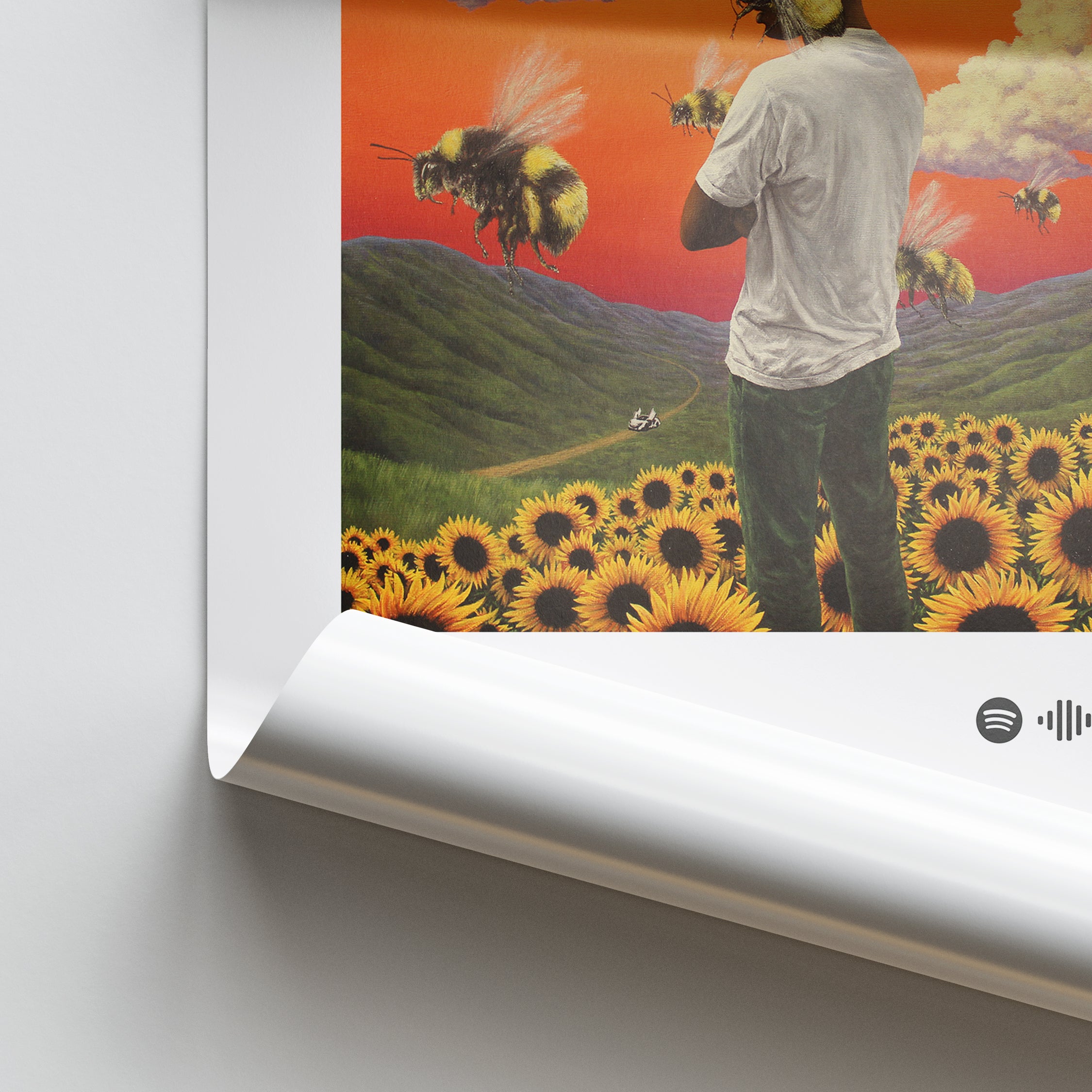 Tyler, The Creator See You Again Poster – Radial Posters