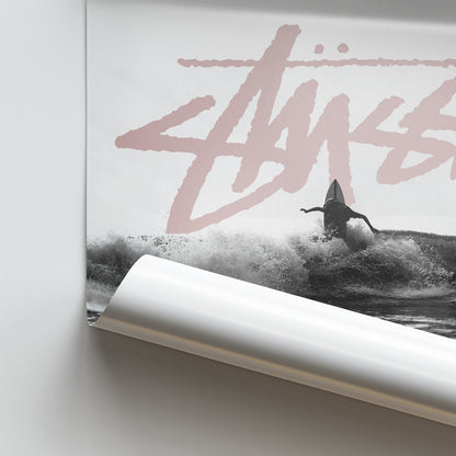 Surf Stüssy Poster