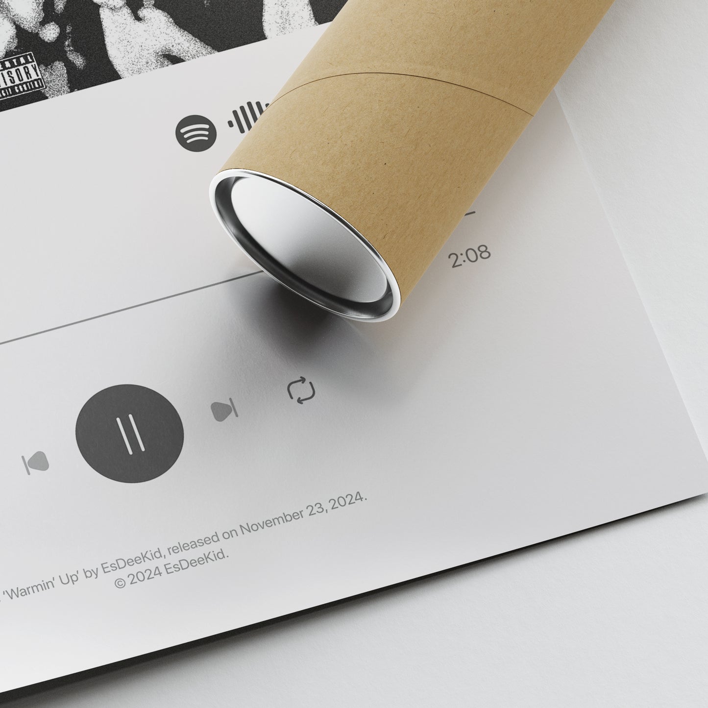 EsDeeKid Warmin' Up Poster