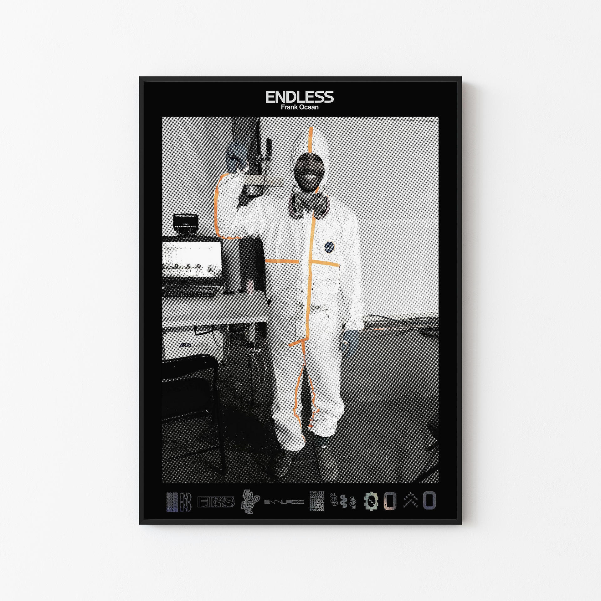Frank Ocean Endless Poster – Radial Posters
