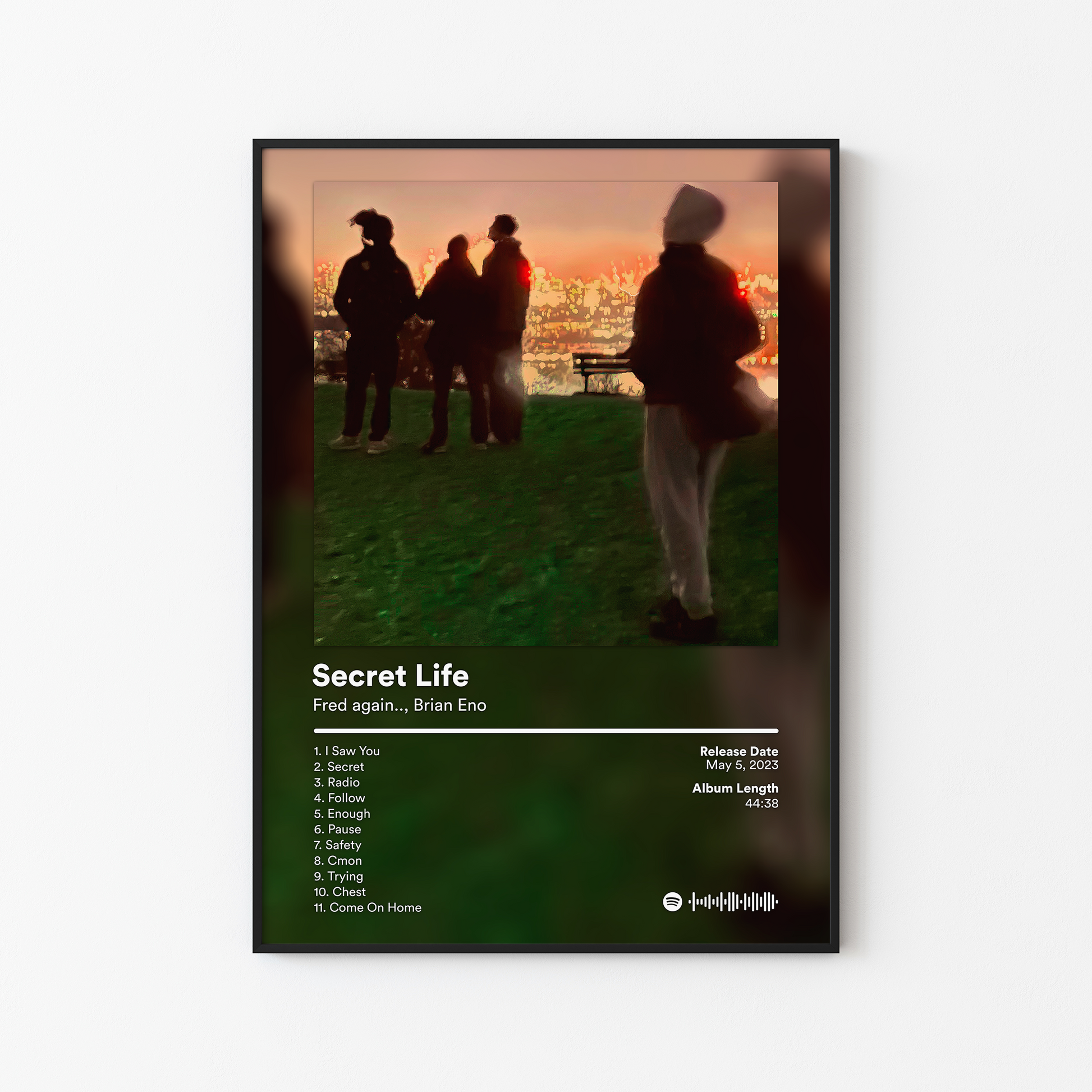 Fred again Secret Life Album Poster