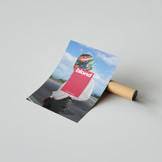 Frank Ocean Blonde Poster