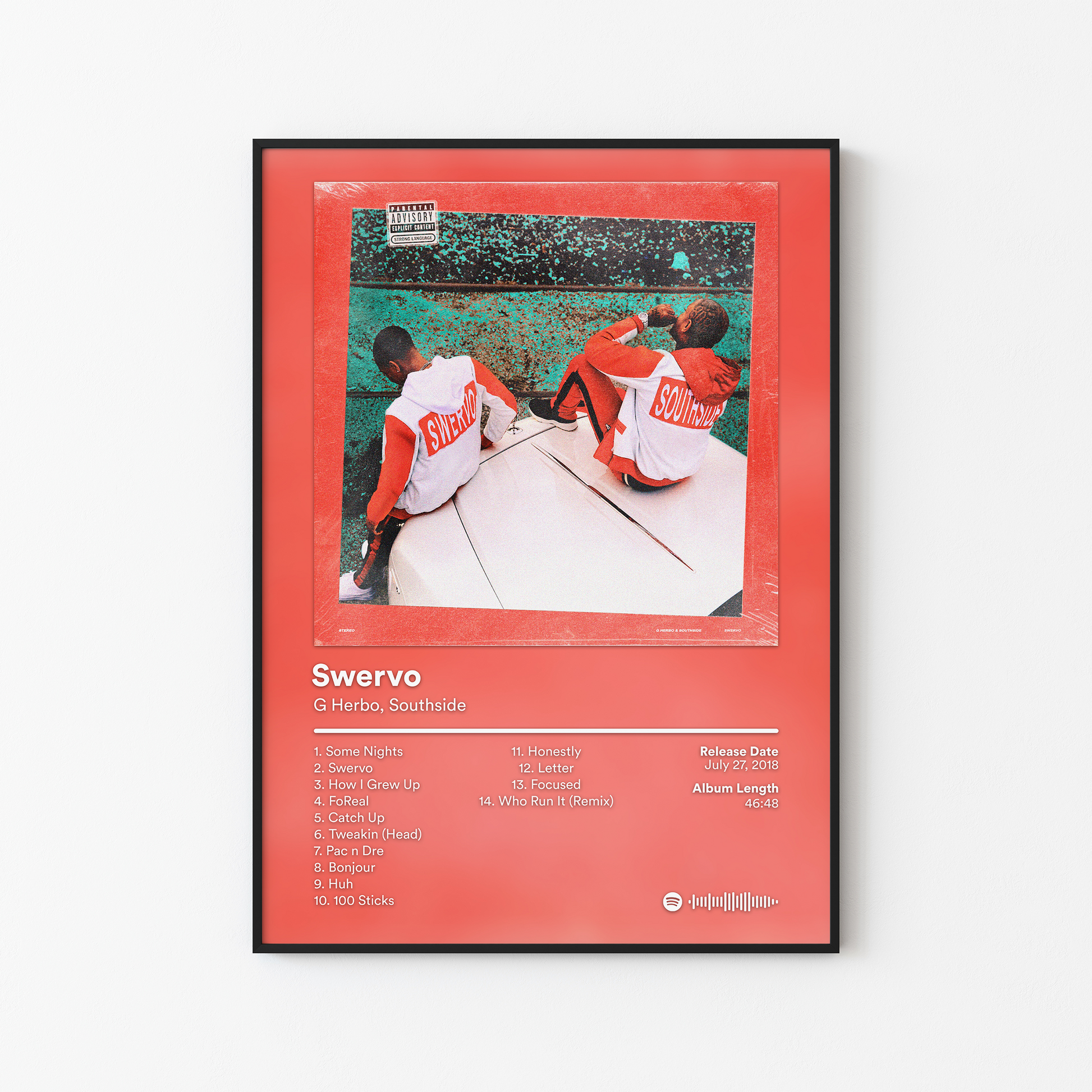 G Herbo Swervo Album Poster