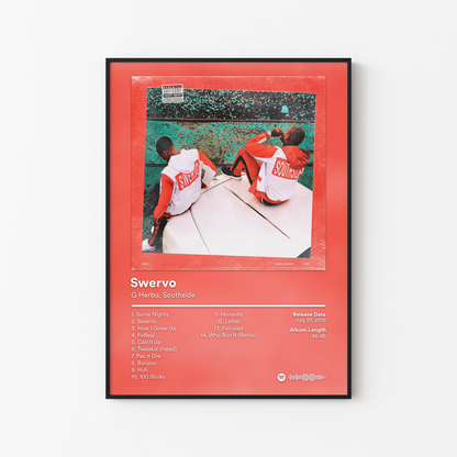 G Herbo Swervo Album Poster