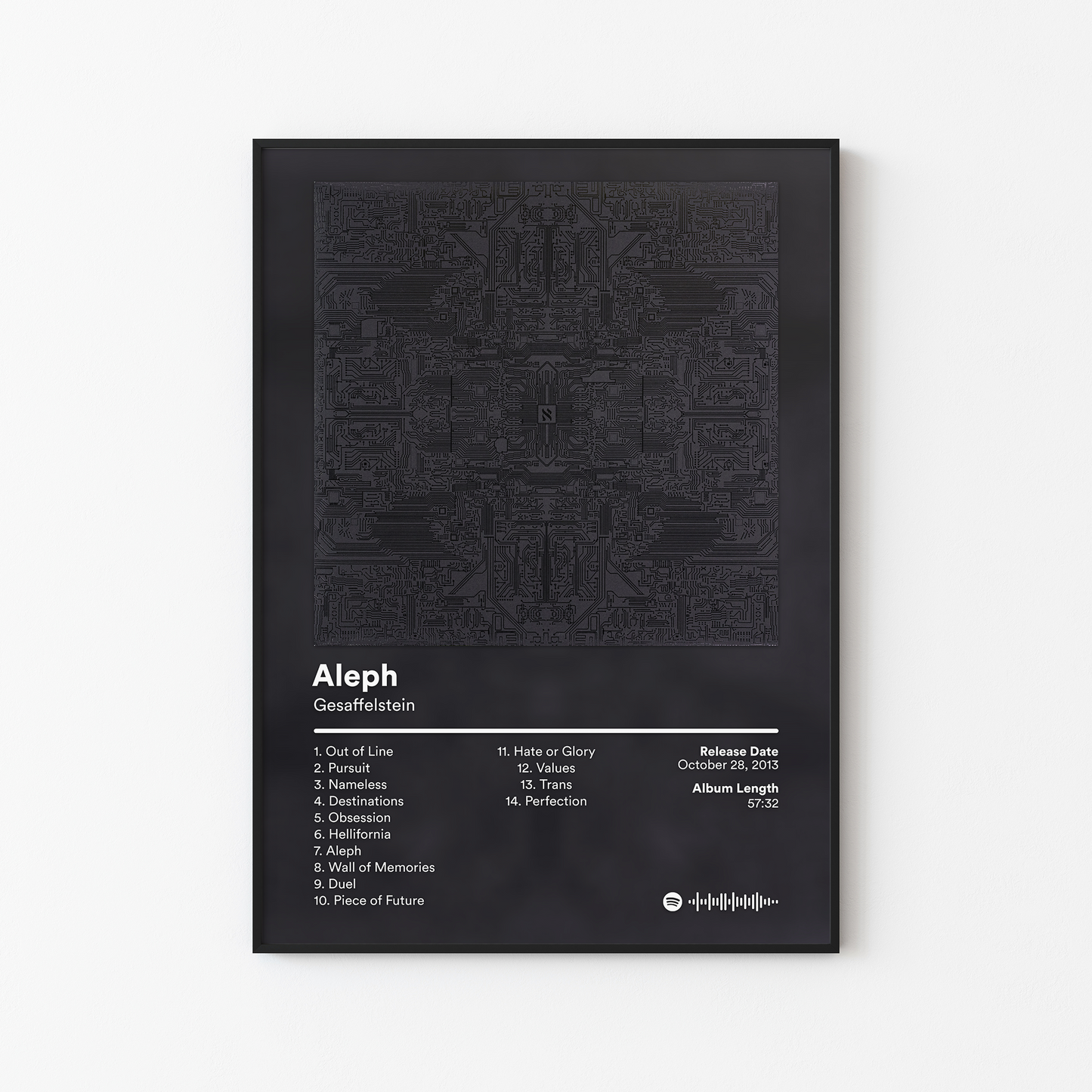 Gesaffelstein Aleph Album Poster