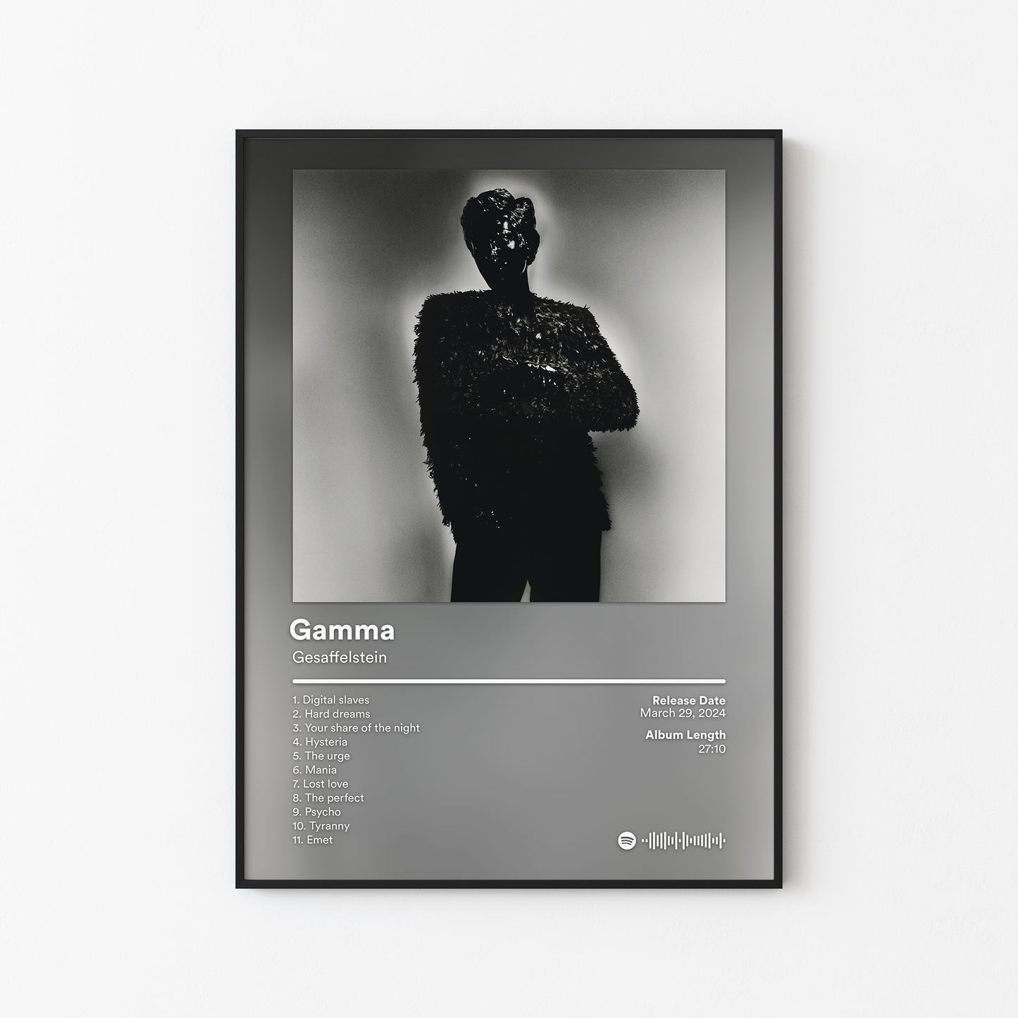 Gesaffelstein Gamma Album Poster