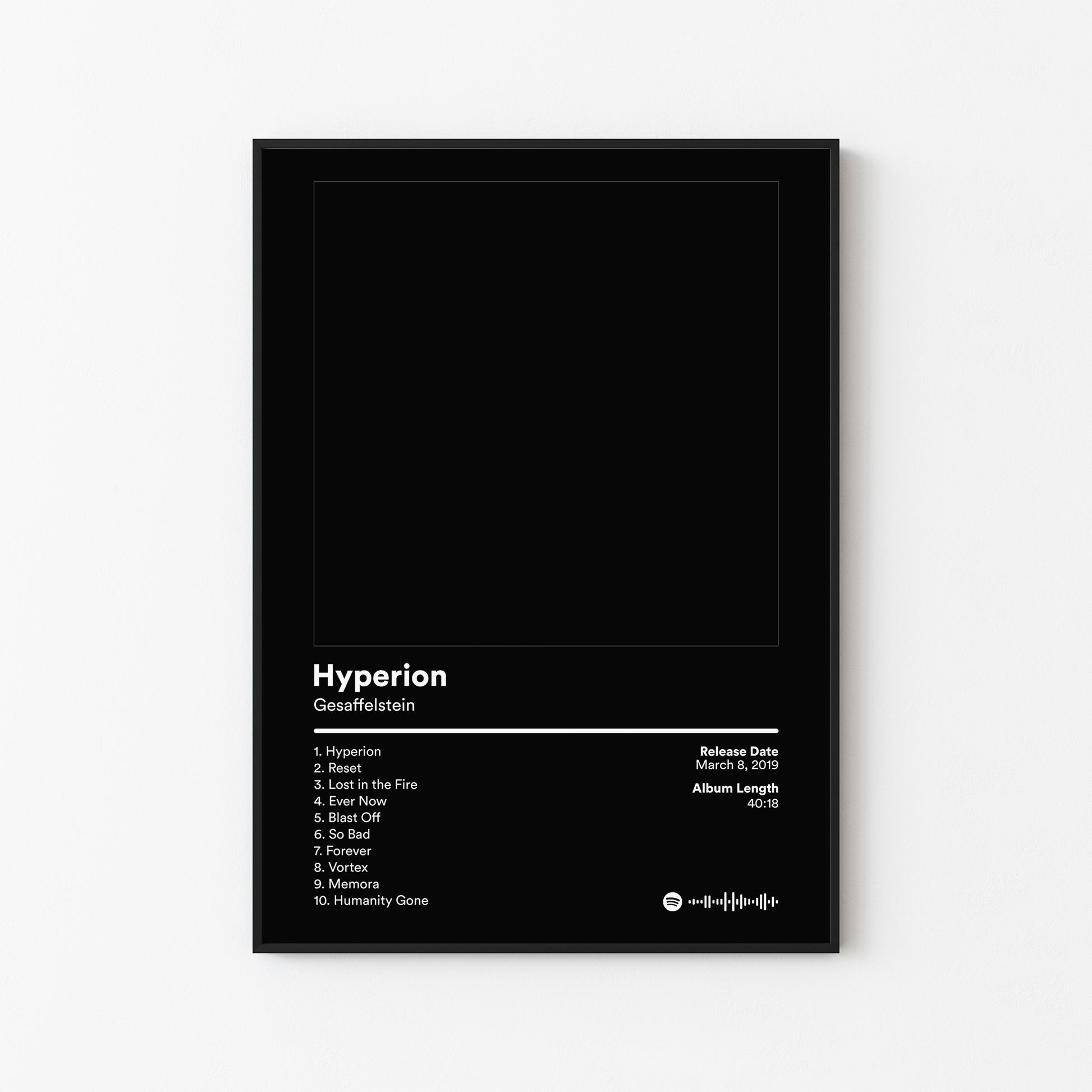 Gesaffelstein Hyperion Album Poster