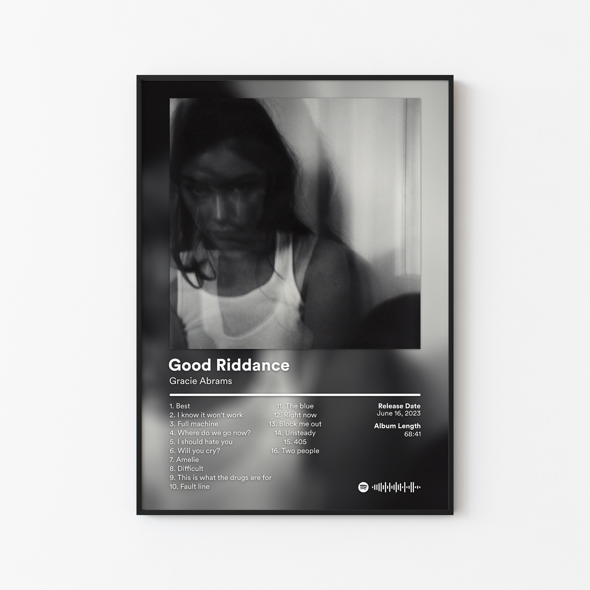 Gracie Abrams Good Riddance Album Poster