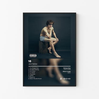Jack Harlow 18 Album Poster