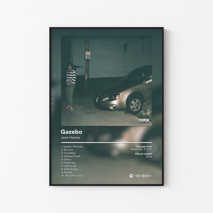 Jack Harlow Gazebo Album Poster