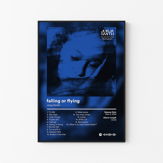 Jorja Smith falling or flying reimagined Album Poster