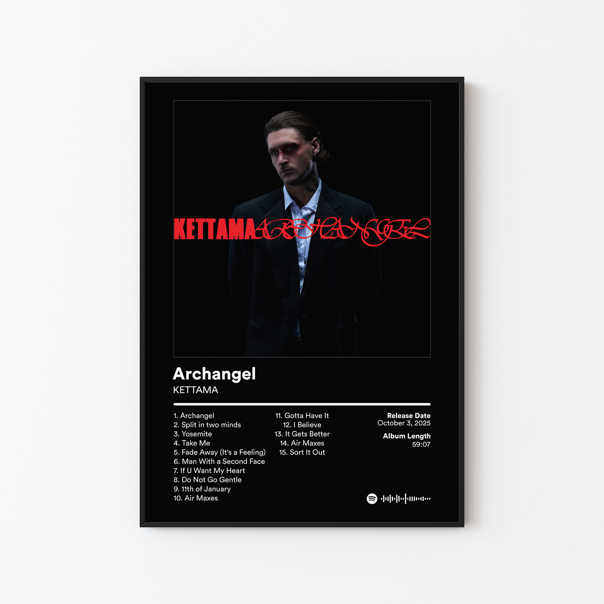 KETTAMA Archangel Album Poster