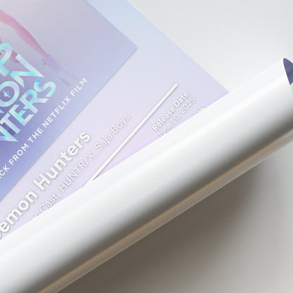 KPop Demon Hunters Album Poster