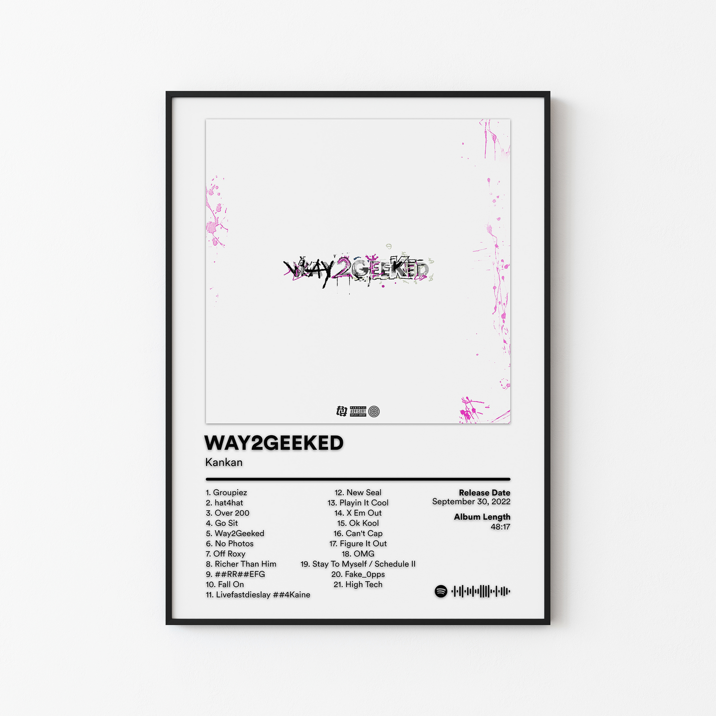 Kankan WAY2GEEKED Album Poster