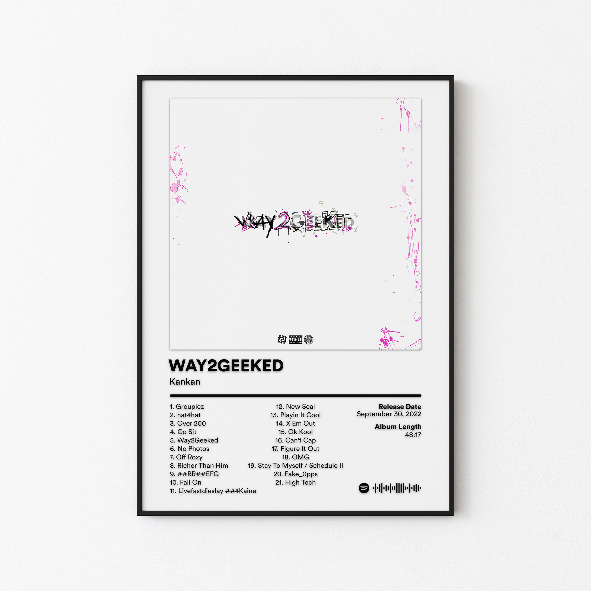 Kankan WAY2GEEKED Album Poster