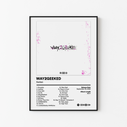 Kankan WAY2GEEKED Album Poster
