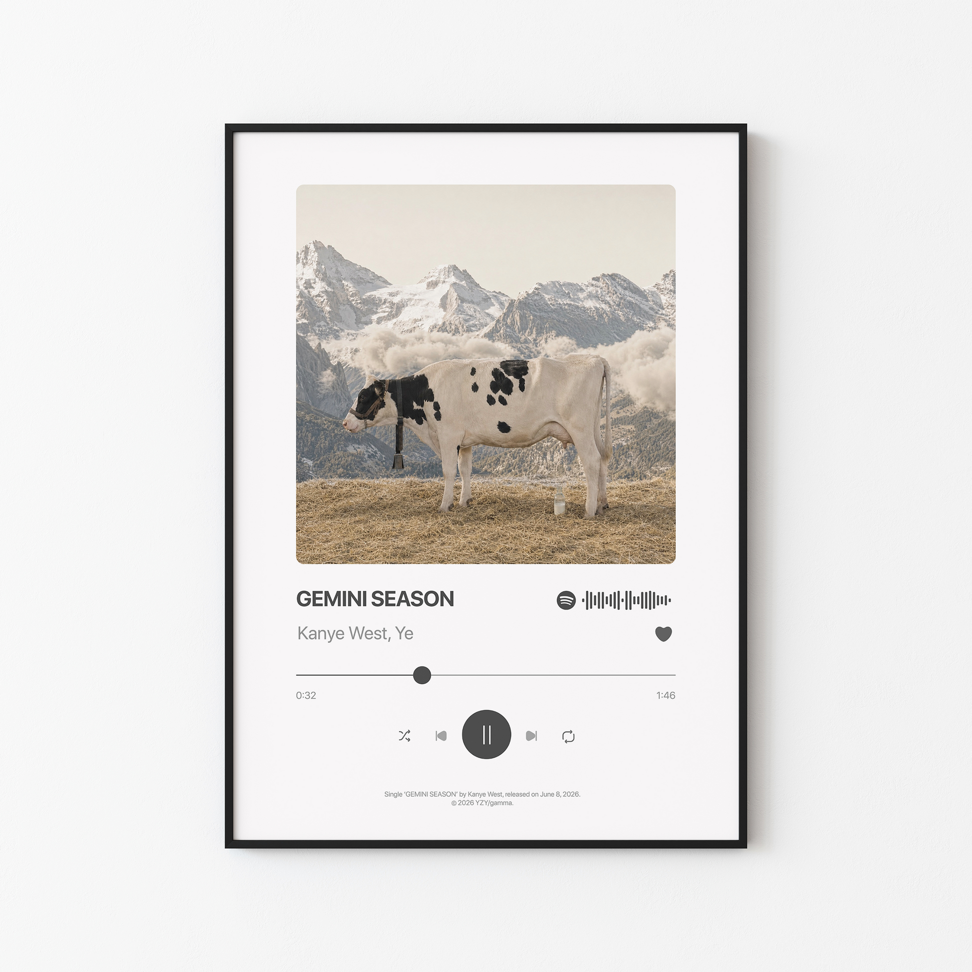 Kanye West GEMINI SEASON Poster
