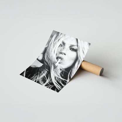 Kate Moss Aesthetic Poster
