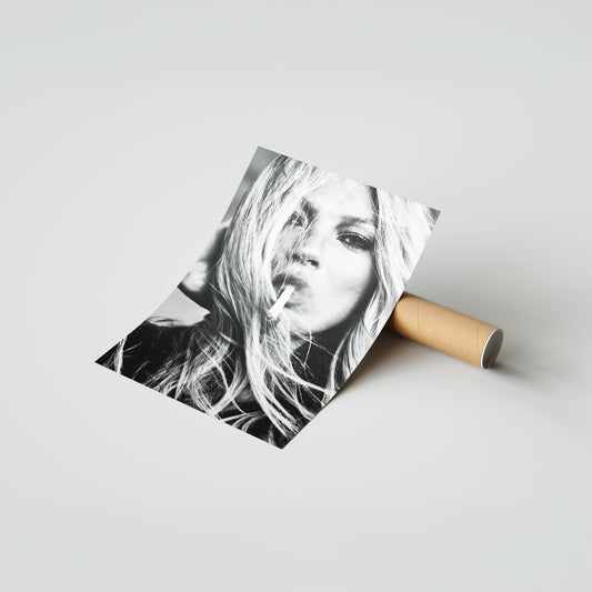 Kate Moss Aesthetic Poster