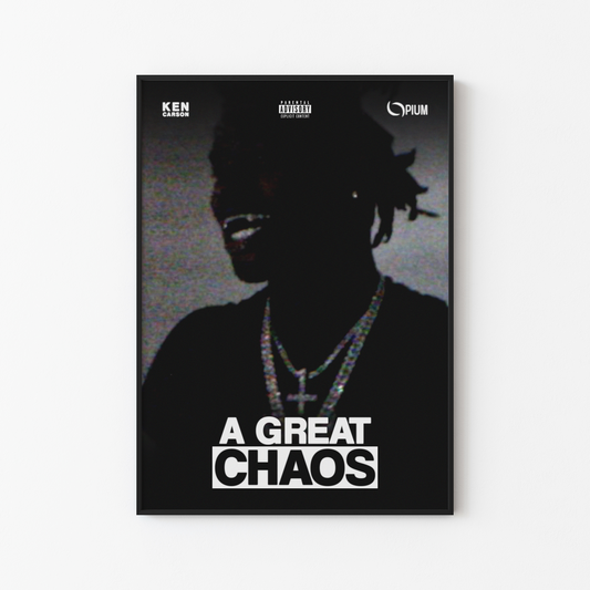 Ken Carson A Great Chaos Poster
