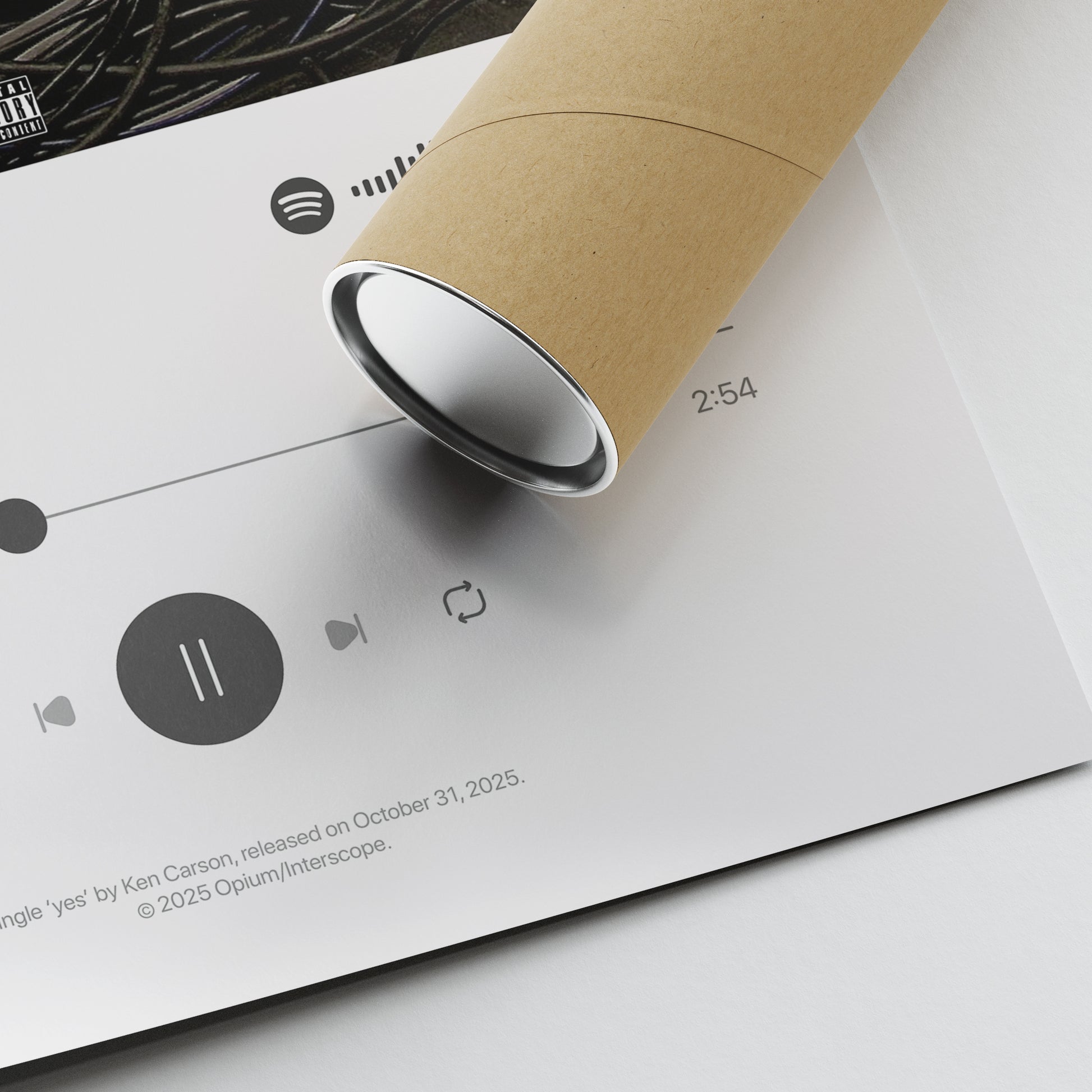 Ken Carson yes Poster