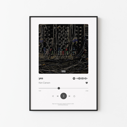 Ken Carson yes Poster