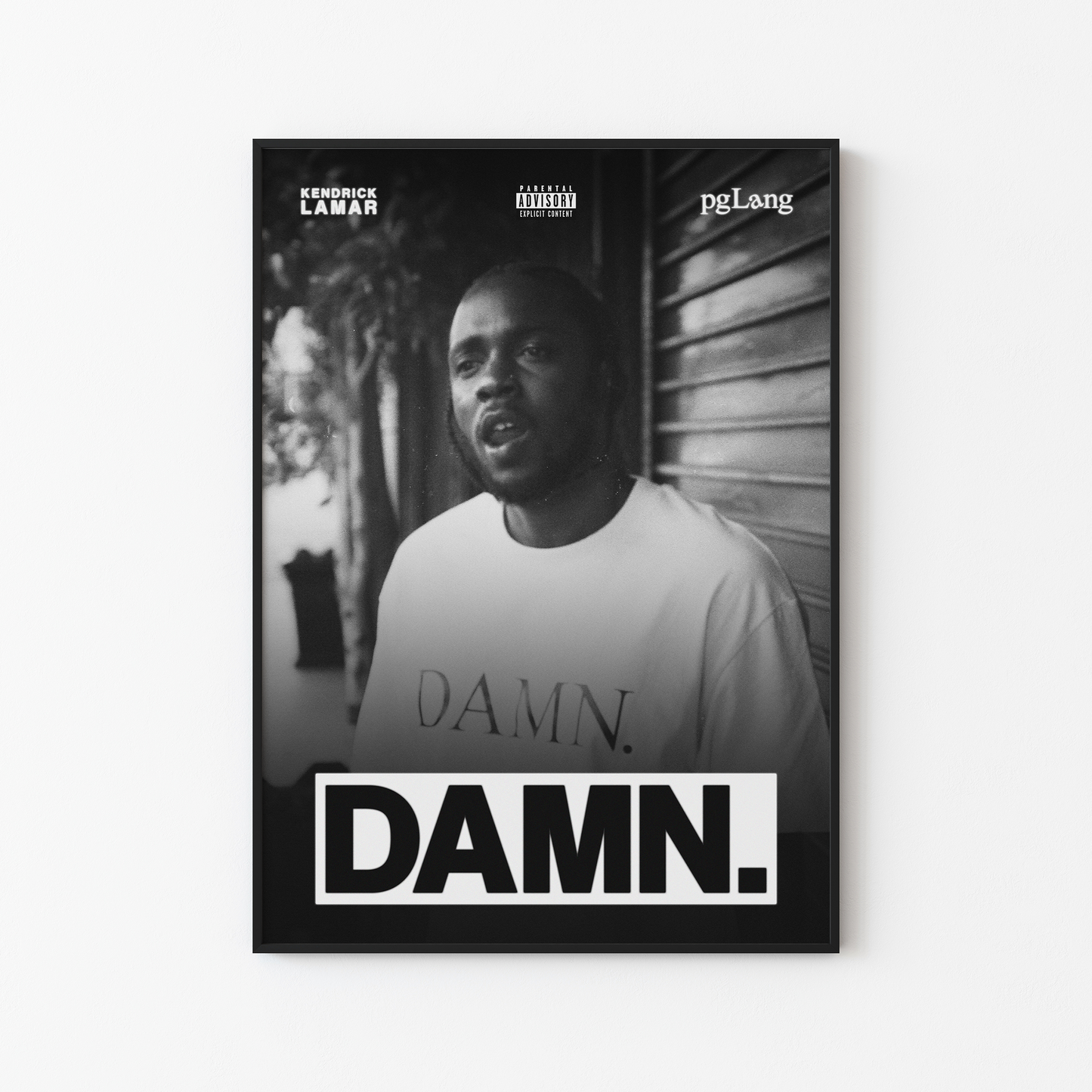 Kendrick Lamar DAMN. Poster