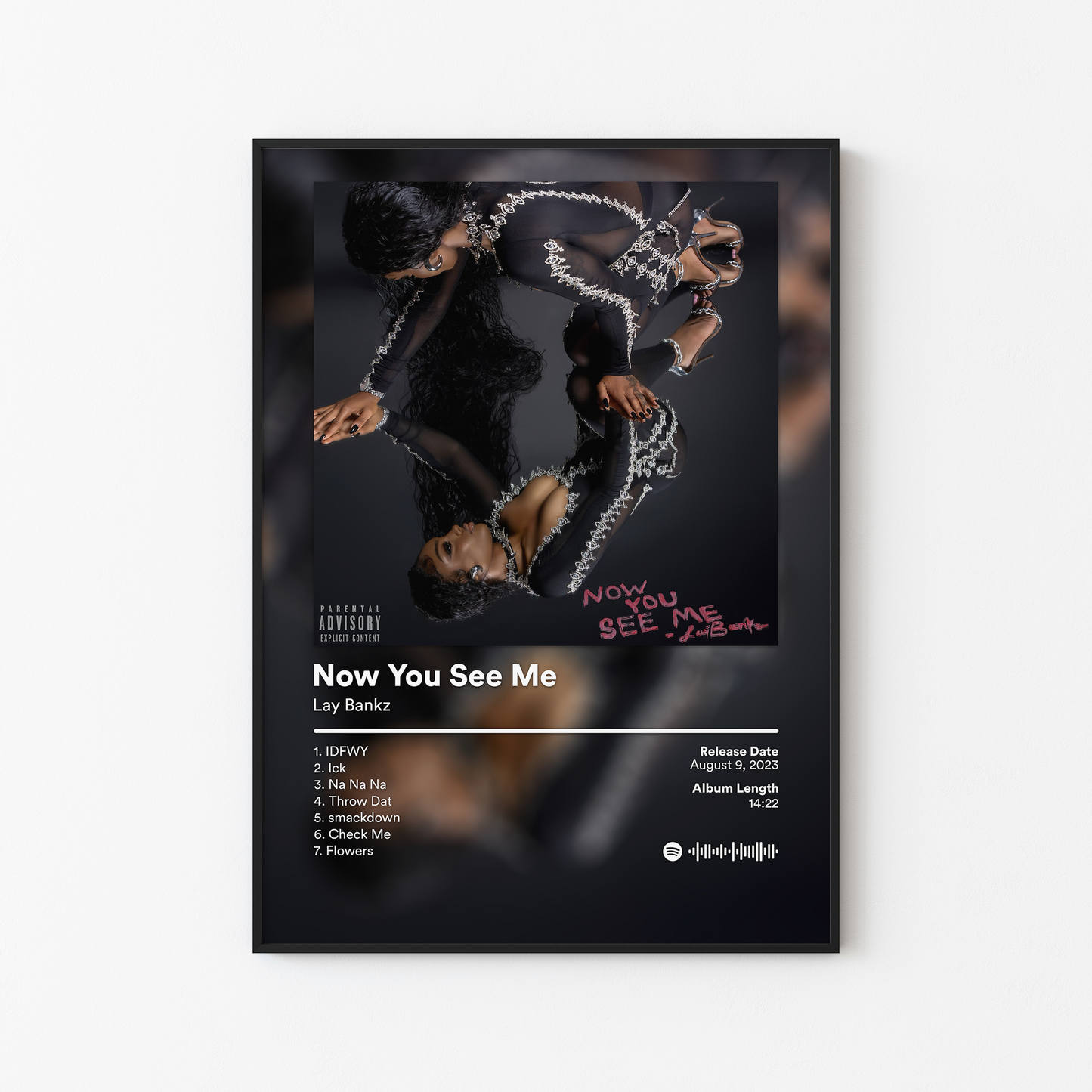 Lay Bankz Now You See Me Album Poster
