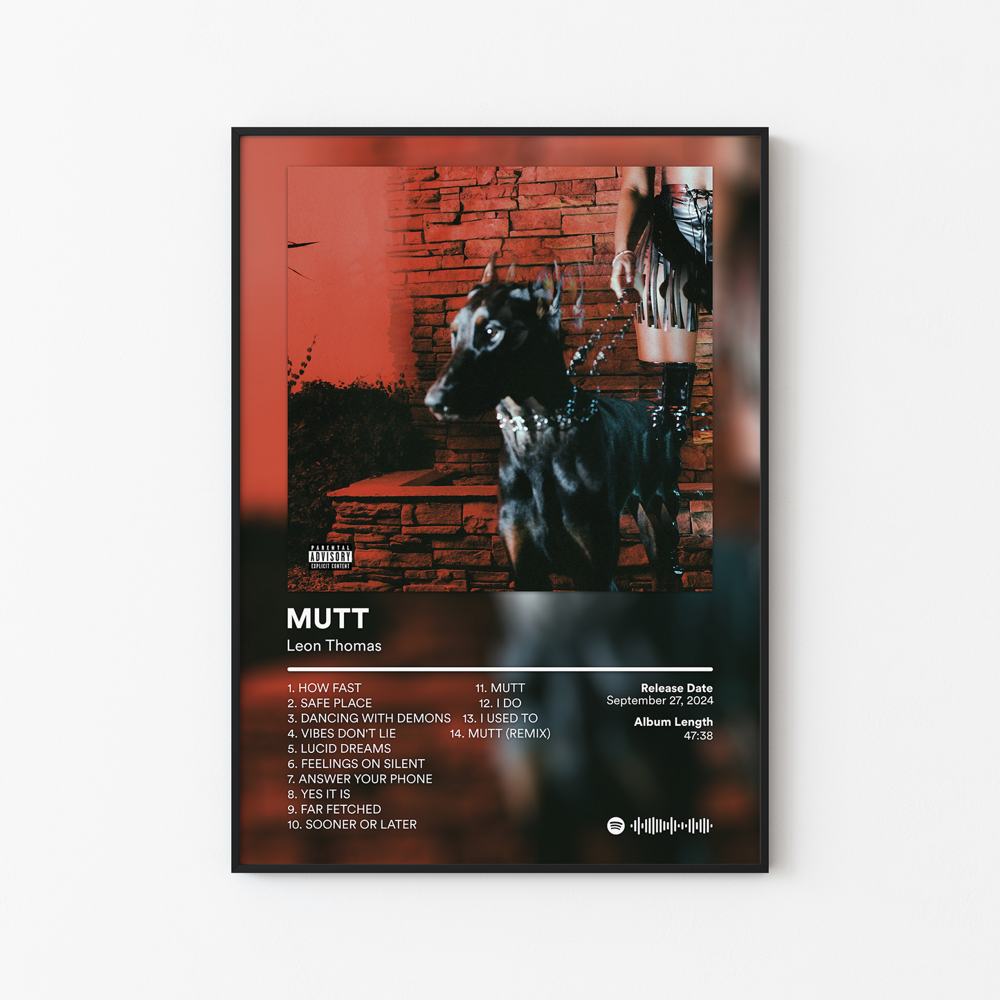 Leon Thomas MUTT Album Poster
