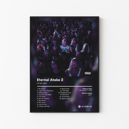 Lil Uzi Vert Eternal Atake 2 Album Poster