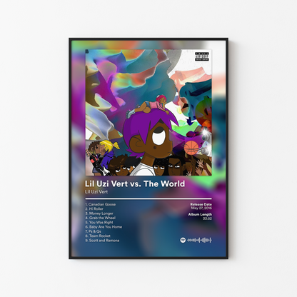 Lil Uzi Vert Lil Uzi Vert vs The World Album Poster