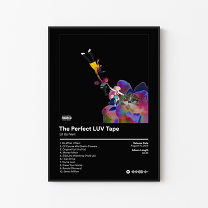 Lil Uzi Vert The Perfect LUV Tape Album Poster