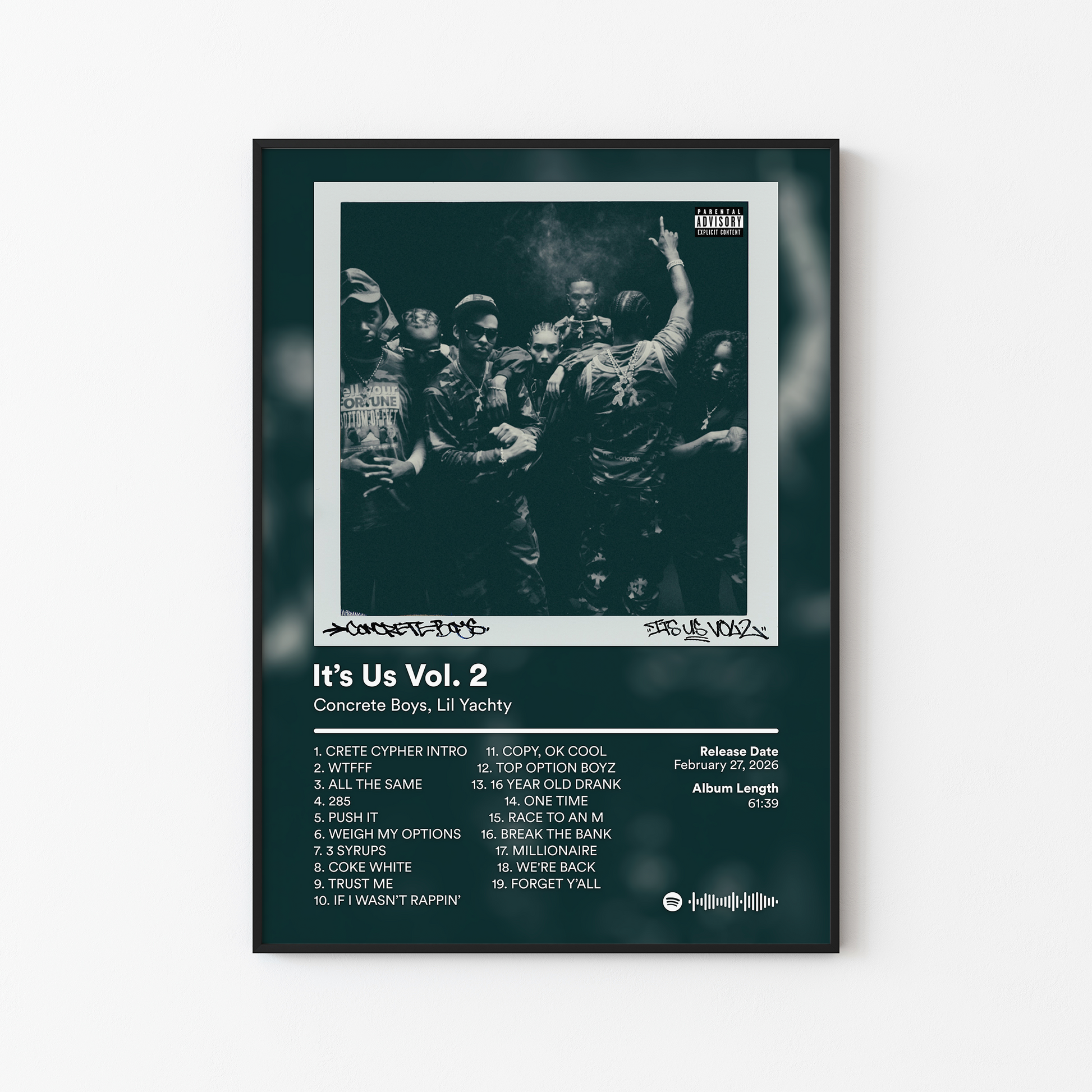 Lil Yachty Its Us Vol 2 Album Poster