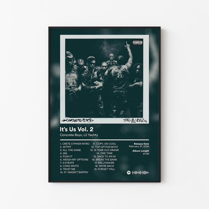 Lil Yachty Its Us Vol 2 Album Poster