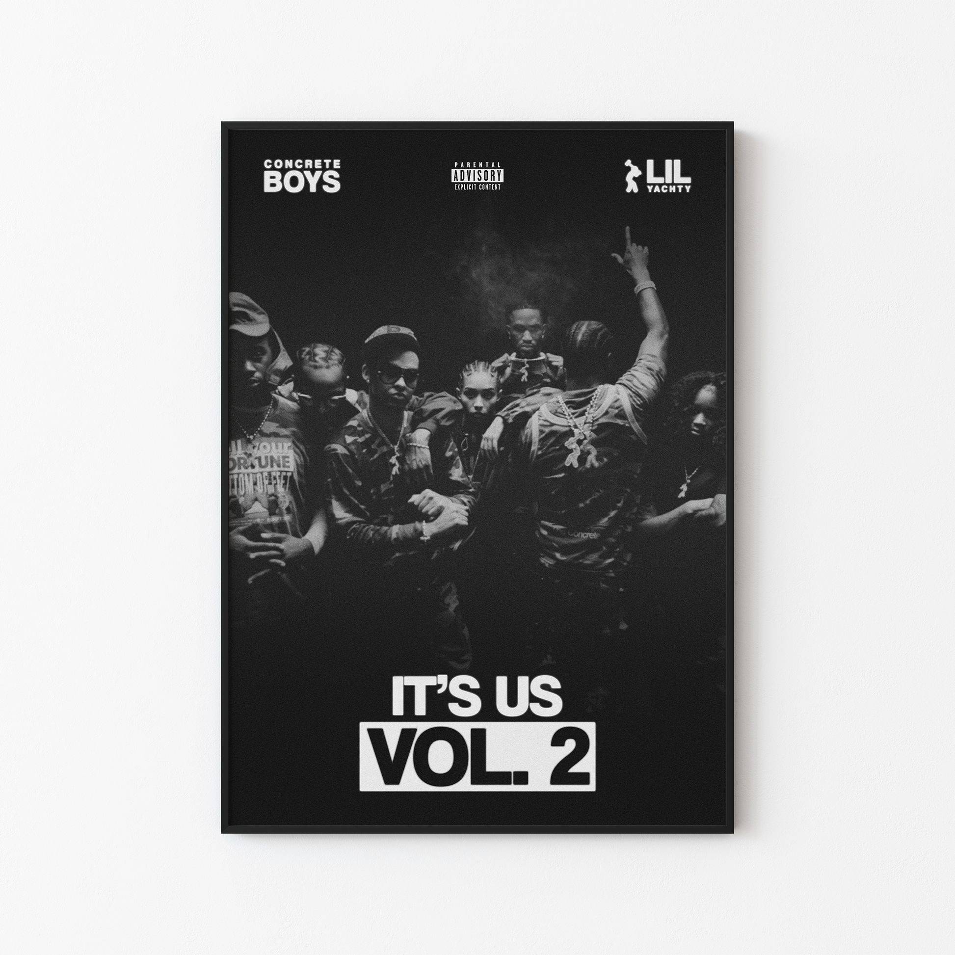 Lil Yachty Concrete Boys Its Us Vol 2 Poster