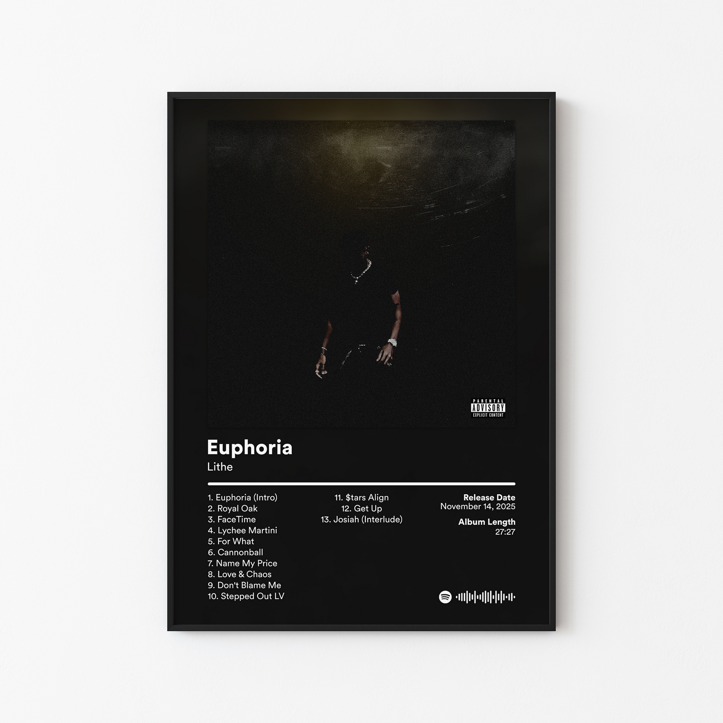 Lithe Euphoria Album Poster