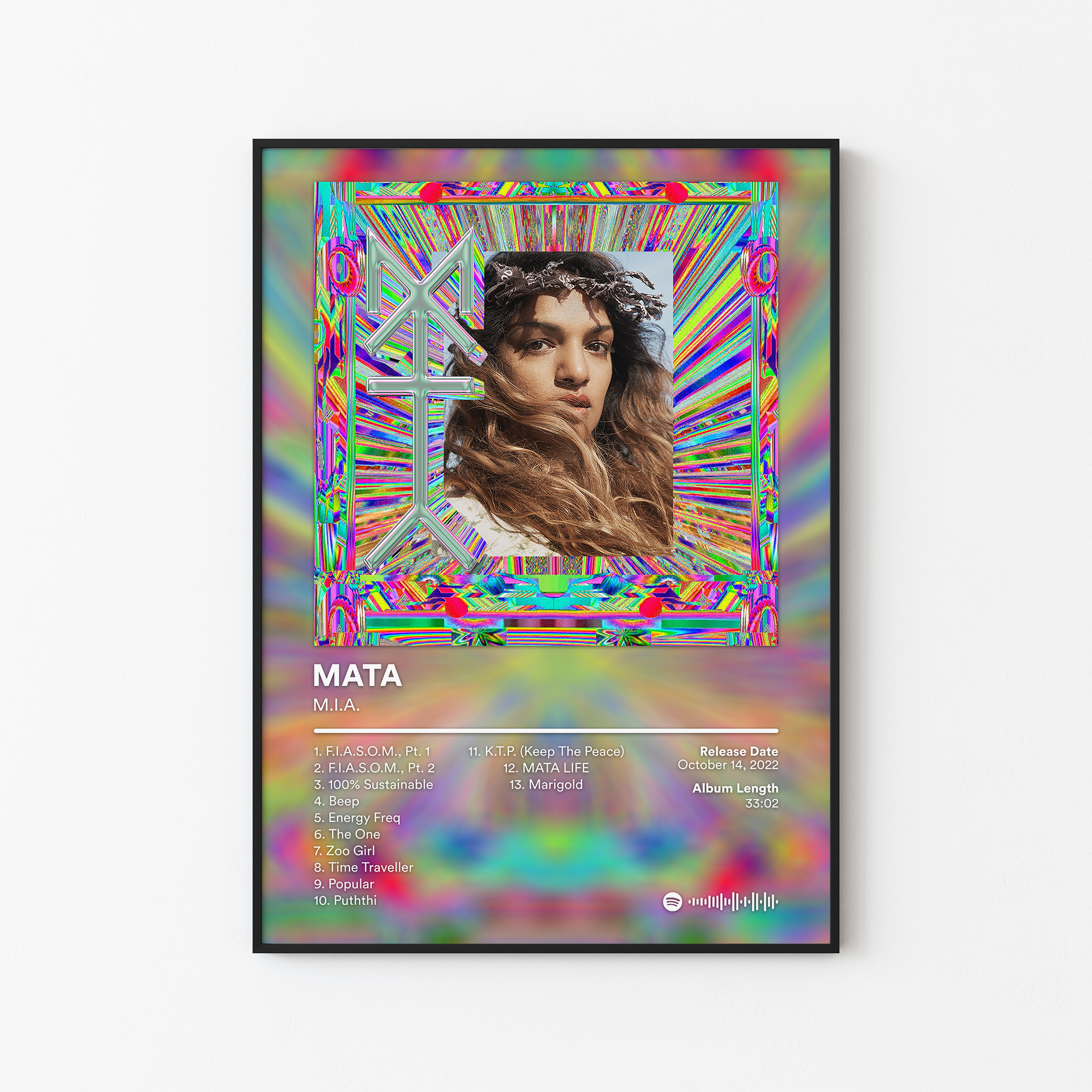 MIA MATA Album Poster
