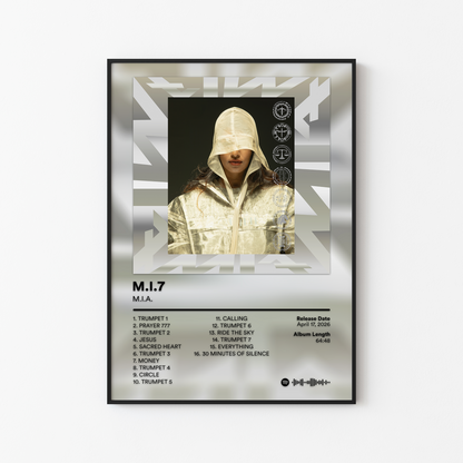 MIA MI7 Album Poster