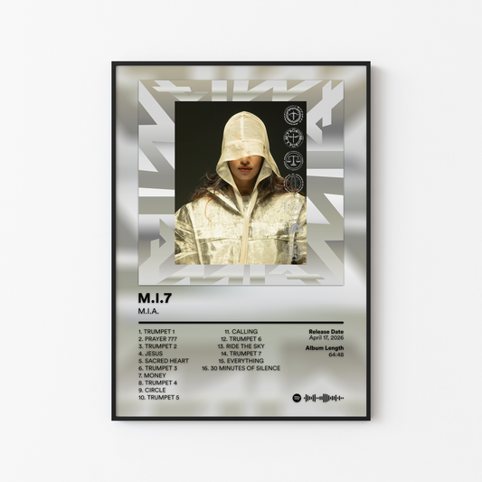 MIA MI7 Album Poster