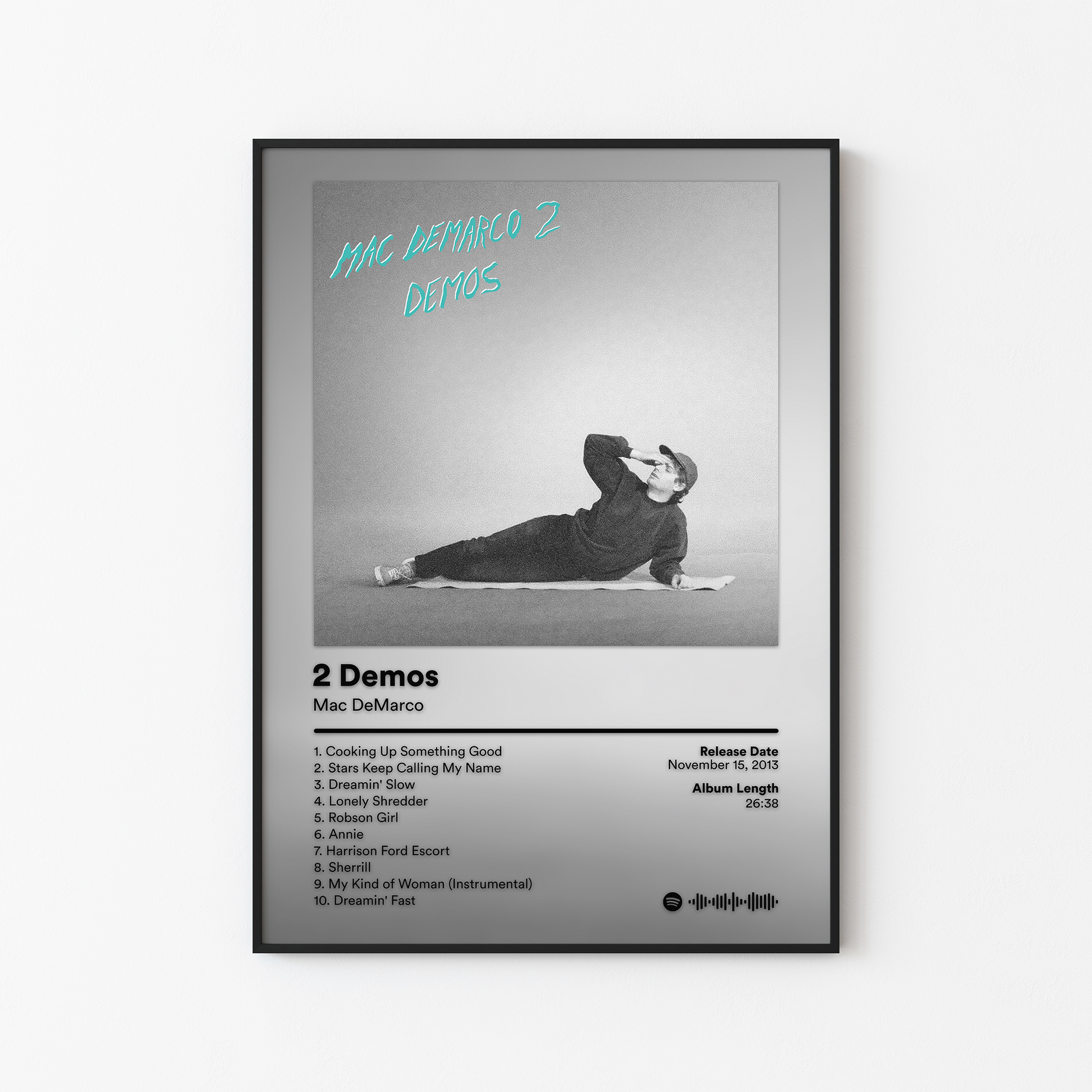 Mac DeMarco 2 Demos Album Poster