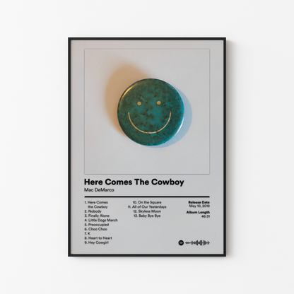 Mac DeMarco Here Comes The Cowboy Album Poster